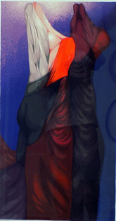 Mario Toral - Mujer hombro rojo