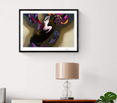 Mario Toral - Mujer con cabellera azul