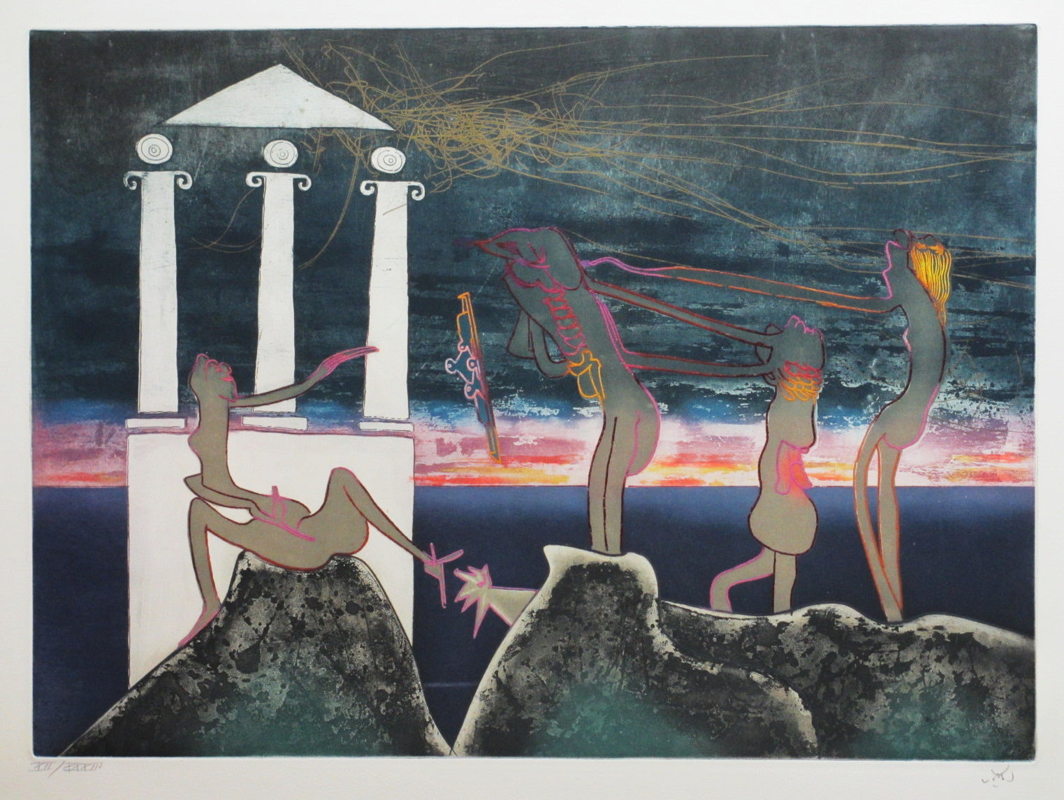L'Arc Obscur Des Heurs 10 pm - Roberto Matta