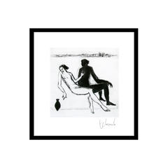 Couple et Vase