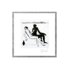 Couple et Vase