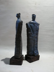 Pareja azul