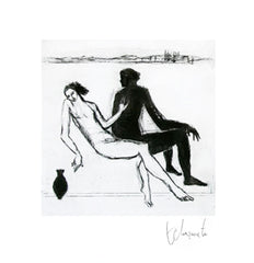 Couple et Vase